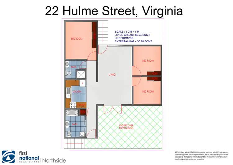 Floorplan of Homely house listing, 22 Hulme Street, Virginia QLD 4014