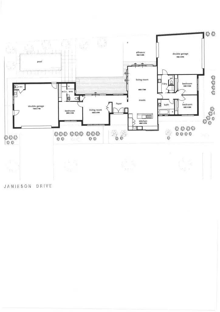 Floorplan of Homely house listing, 10A Jamieson Drive, Echuca VIC 3564