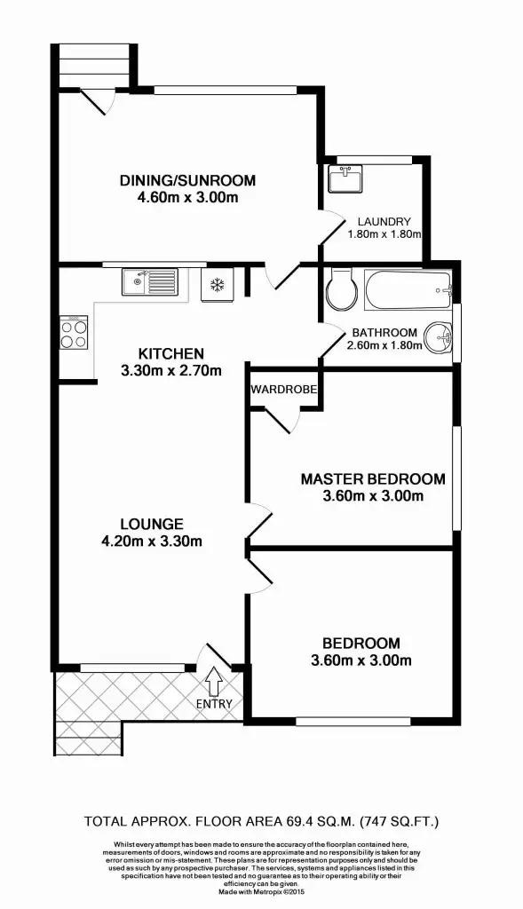 Floorplan of Homely house listing, 18 Wilson Street, Lawson NSW 2783