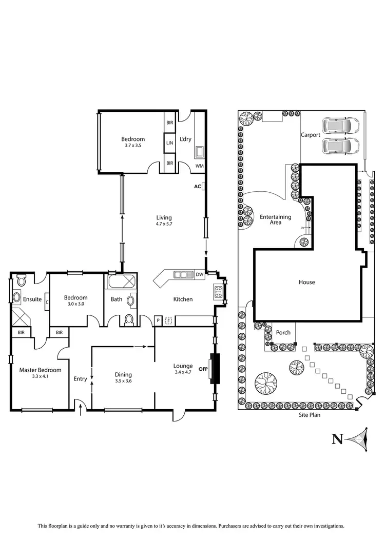 Floorplan of Homely house listing, 46 Milan Street, Mentone VIC 3194