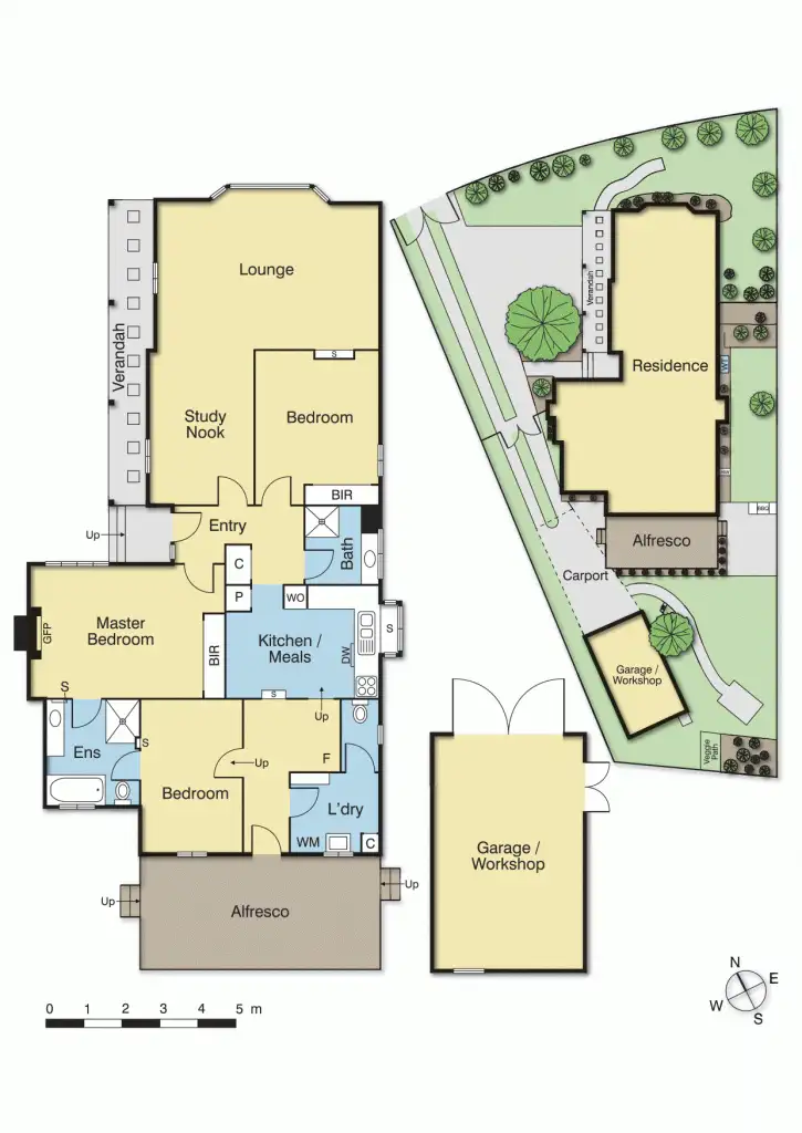 Floorplan of Homely house listing, 17 Poplar Crescent, Bellfield VIC 3081