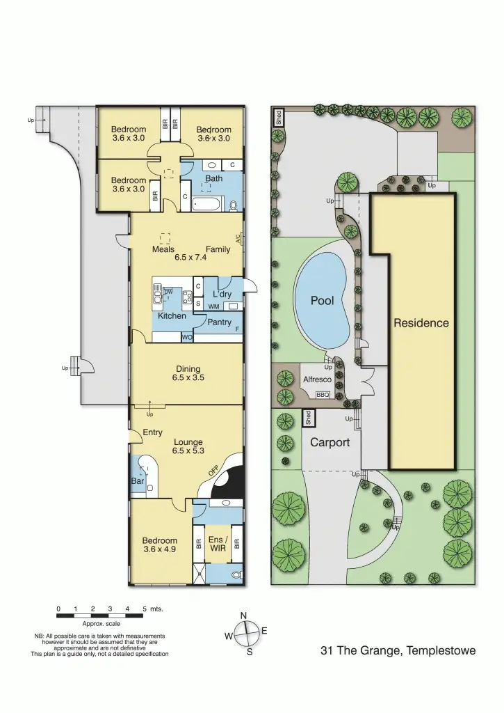 Floorplan of Homely house listing, 31 The Grange, Templestowe VIC 3106
