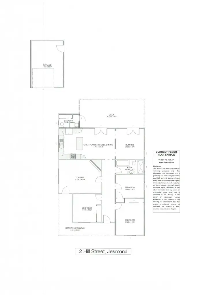 Floorplan of Homely house listing, 2 Hill Street, Jesmond NSW 2299