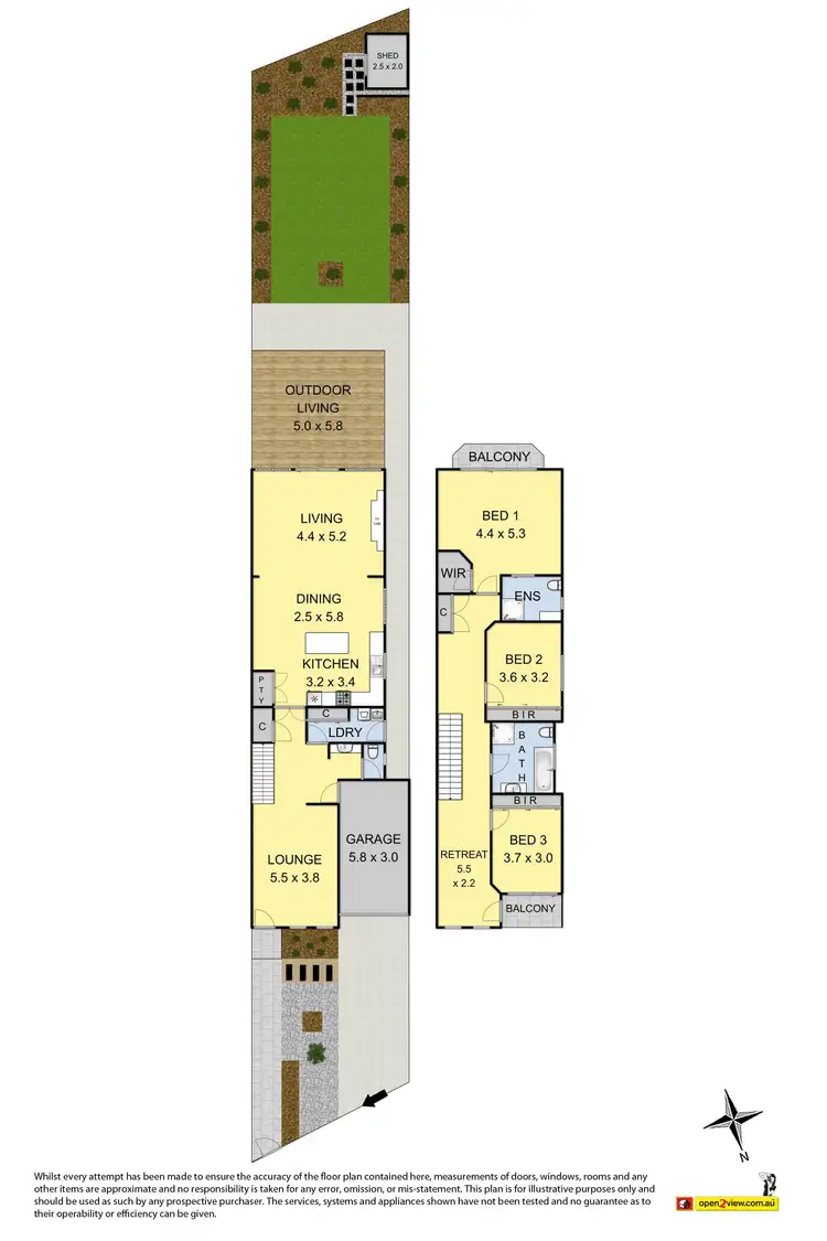 Floorplan of Homely house listing, 154B Queen Street, Altona VIC 3018