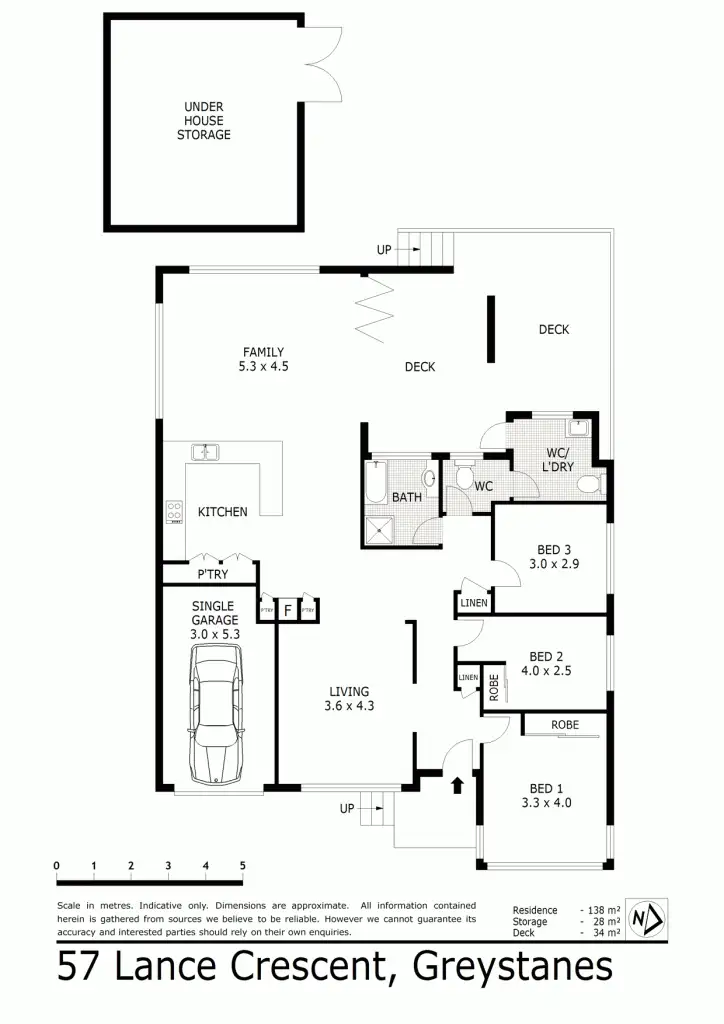 Floorplan of Homely house listing, 57 Lance Crescent, Greystanes NSW 2145