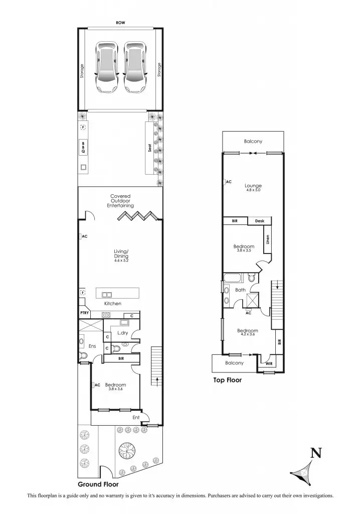 Floorplan of Homely townhouse listing, 15 McDonald Street, Mordialloc VIC 3195