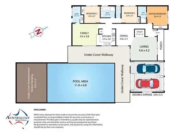 Floorplan of Homely house listing, 4 Flintlock Drive, St Clair NSW 2759