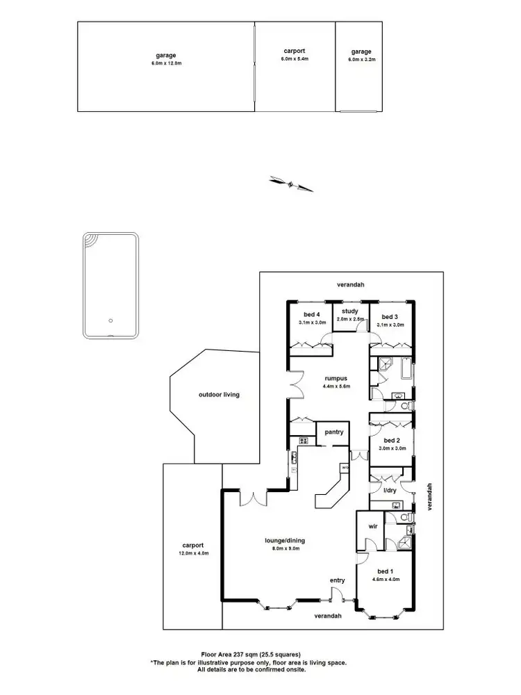 Floorplan of Homely house listing, 180 Don Road, Healesville VIC 3777