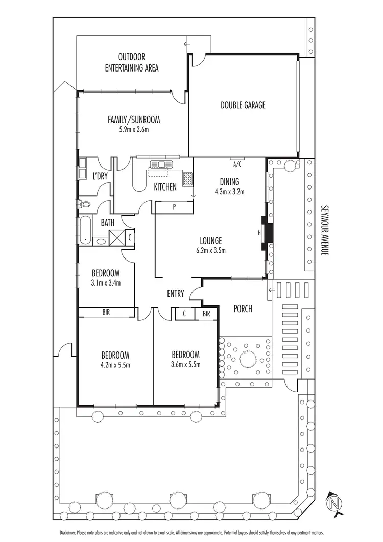 Floorplan of Homely house listing, 212 Neerim Road, Carnegie VIC 3163