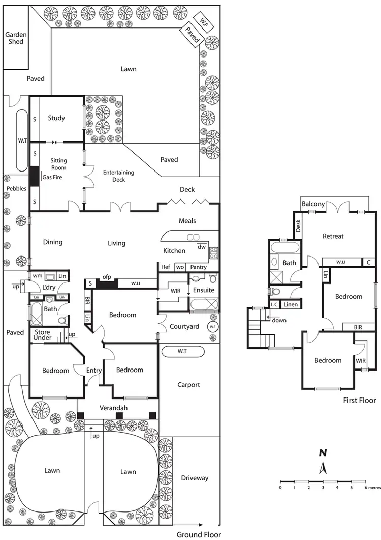 Floorplan of Homely house listing, 121 Sandringham Road, Sandringham VIC 3191