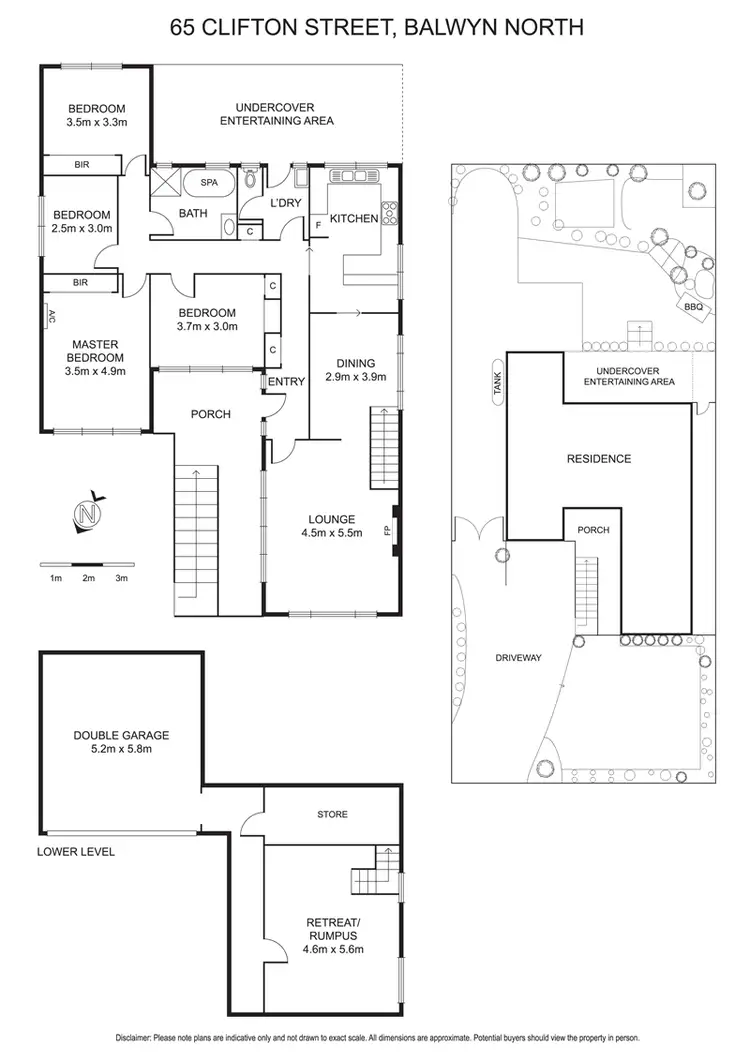 Floorplan of Homely house listing, 65 Clifton Street, Balwyn North VIC 3104