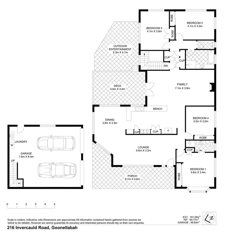 Floorplan of Homely house listing, 216 Invercauld Road, Goonellabah NSW 2480