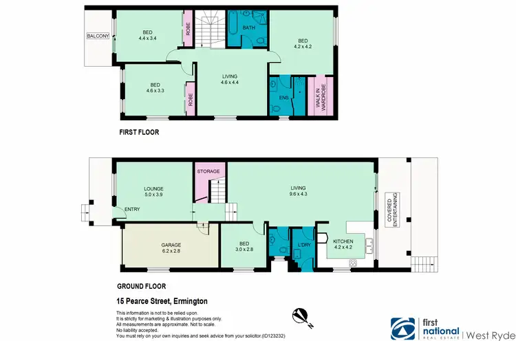 Floorplan of Homely house listing, 15 Pearce Street, Ermington NSW 2115