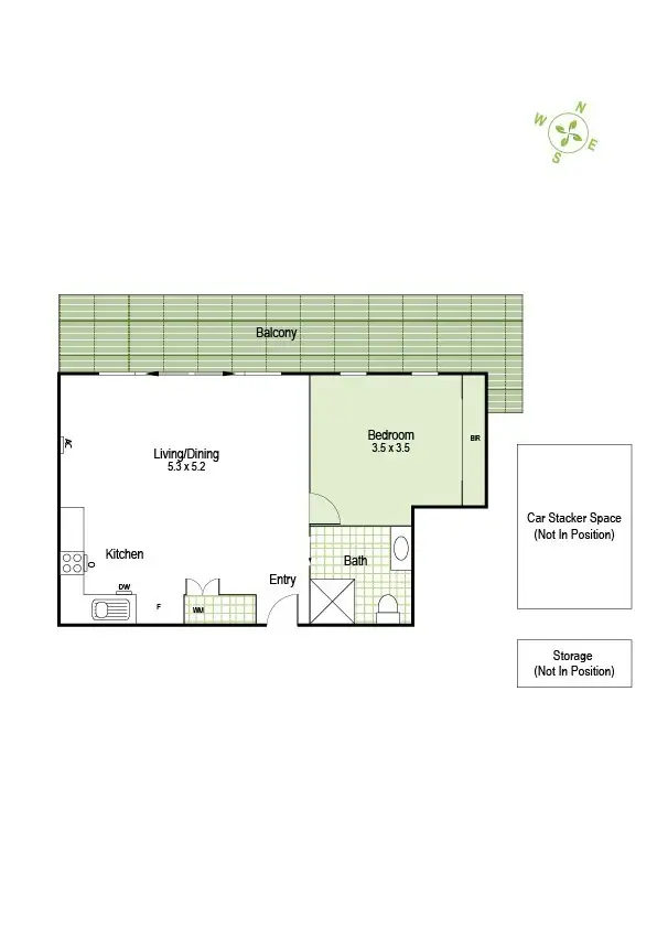 Floorplan of Homely apartment listing, 201/286 Hawthorn Road, Caulfield VIC 3162