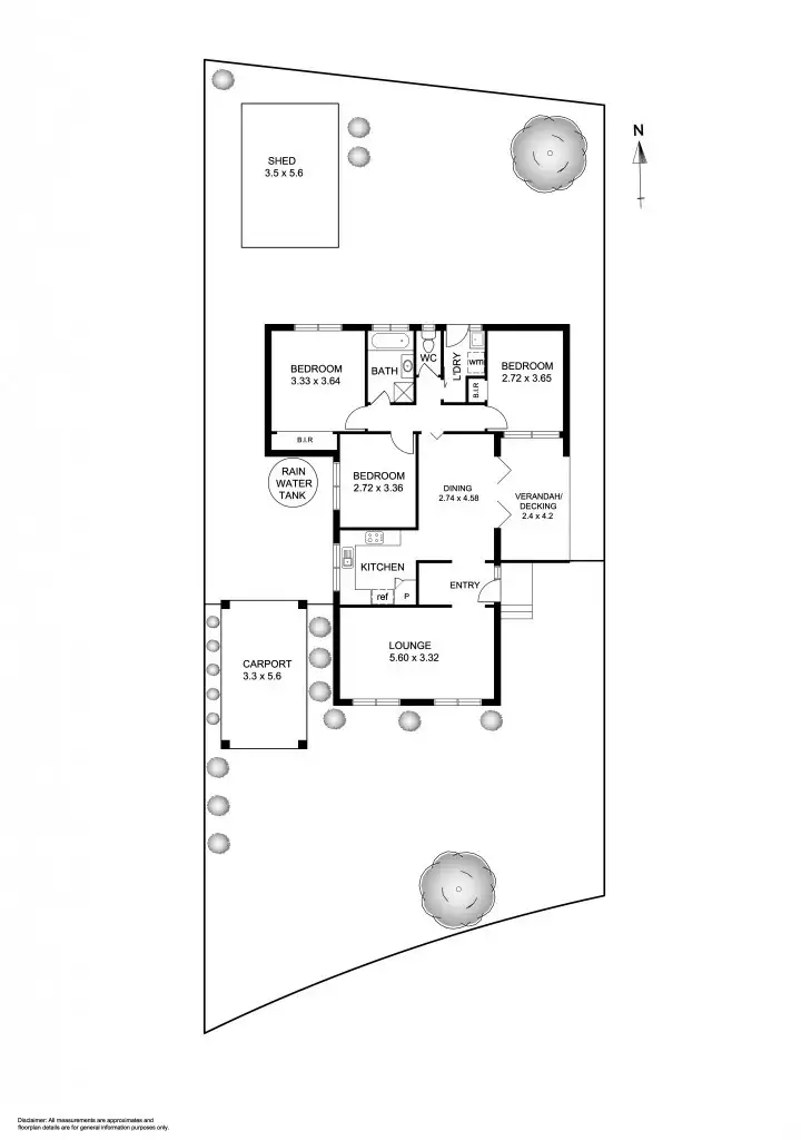 Floorplan of Homely house listing, 6 Bretton Court, St Albans VIC 3021