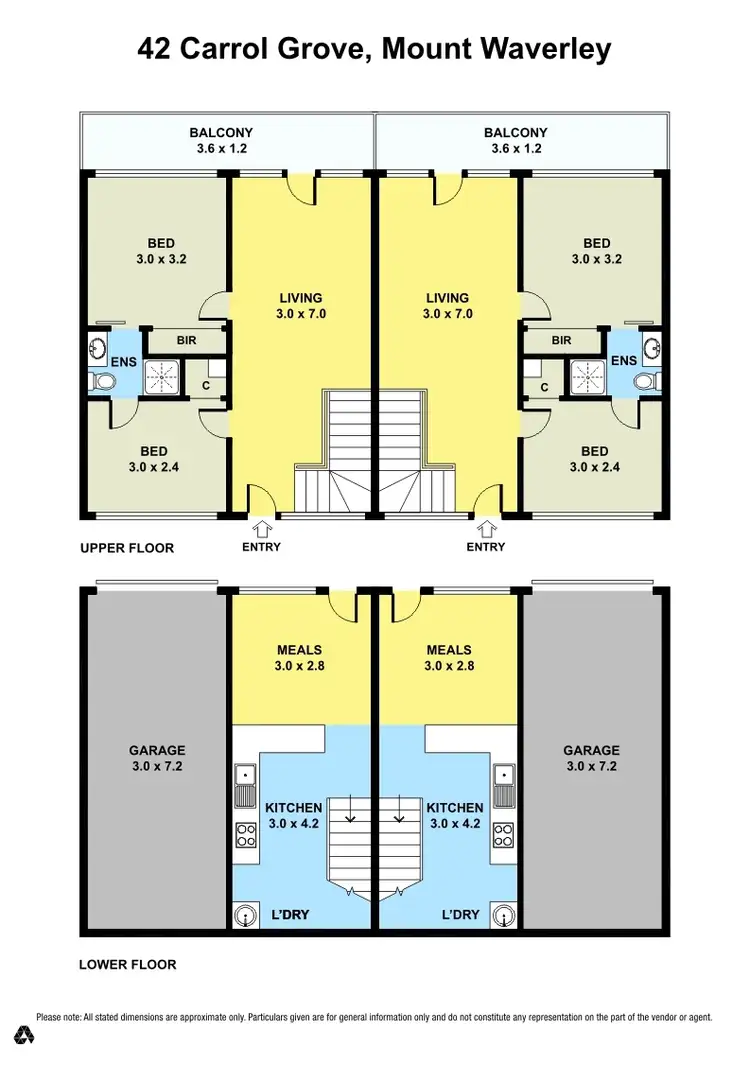 Floorplan of Homely house listing, 42 Carrol Grove, Mount Waverley VIC 3149