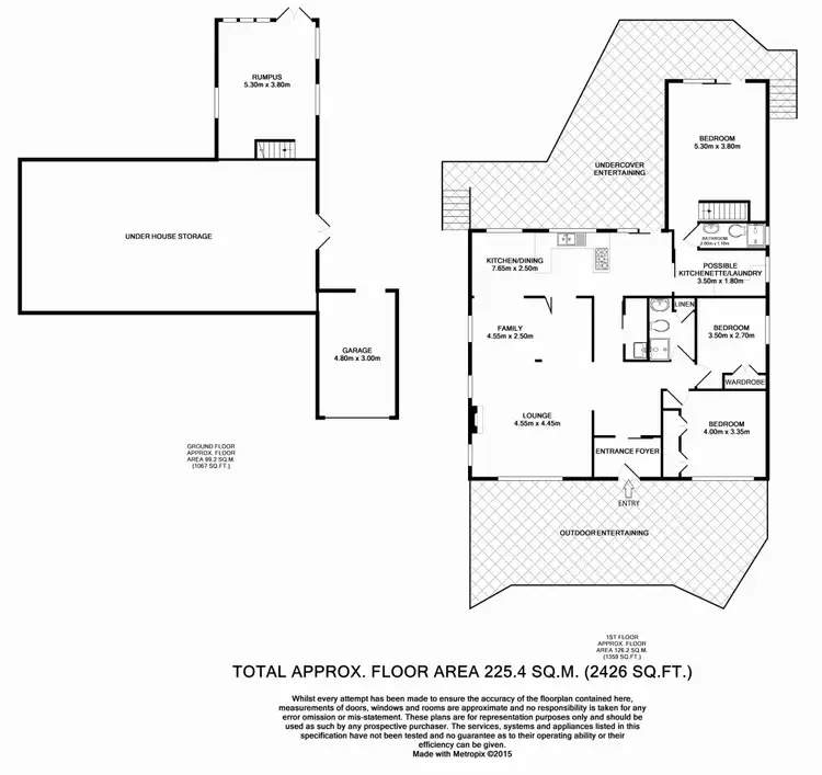 Floorplan of Homely house listing, 28 King Street, Glenbrook NSW 2773