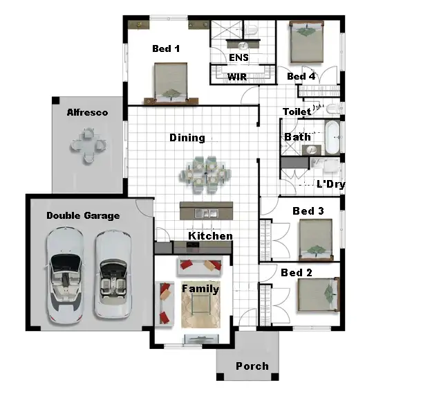 Floorplan of Homely house listing, 13 Rachel Terrace, Maiden Gully VIC 3551