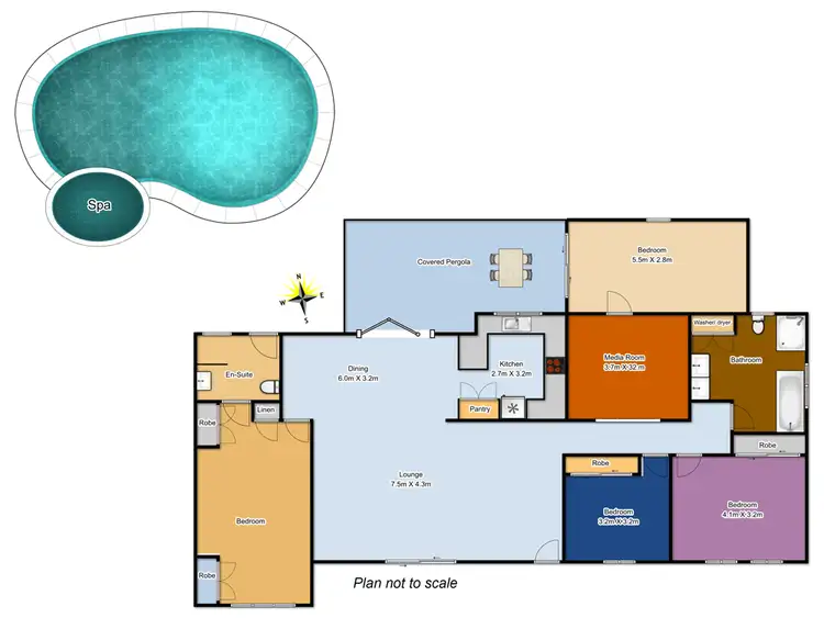 Floorplan of Homely house listing, 21 Jervis Drive, Illawong NSW 2234