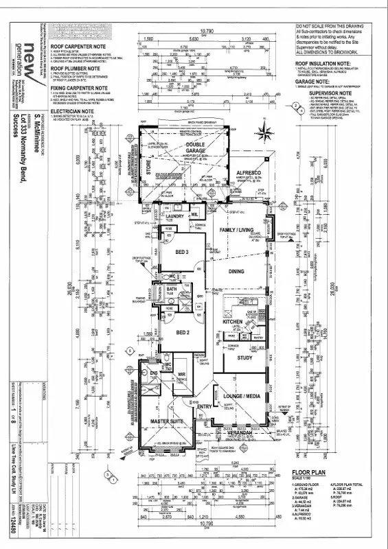 Floorplan of Homely house listing, 38 Normanby Bend, Success WA 6164