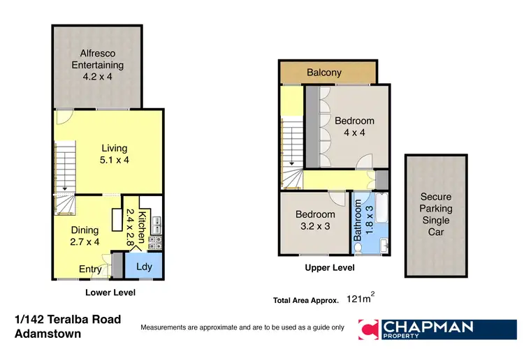 Floorplan of Homely unit listing, 1/142 Teralba Road, Adamstown NSW 2289