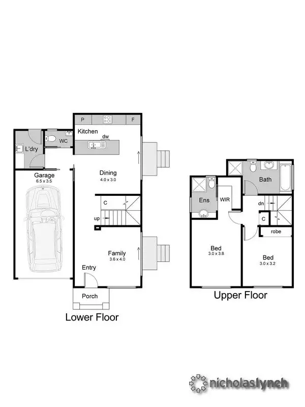 Floorplan of Homely unit listing, 5/73 Dromana Parade, Safety Beach VIC 3936