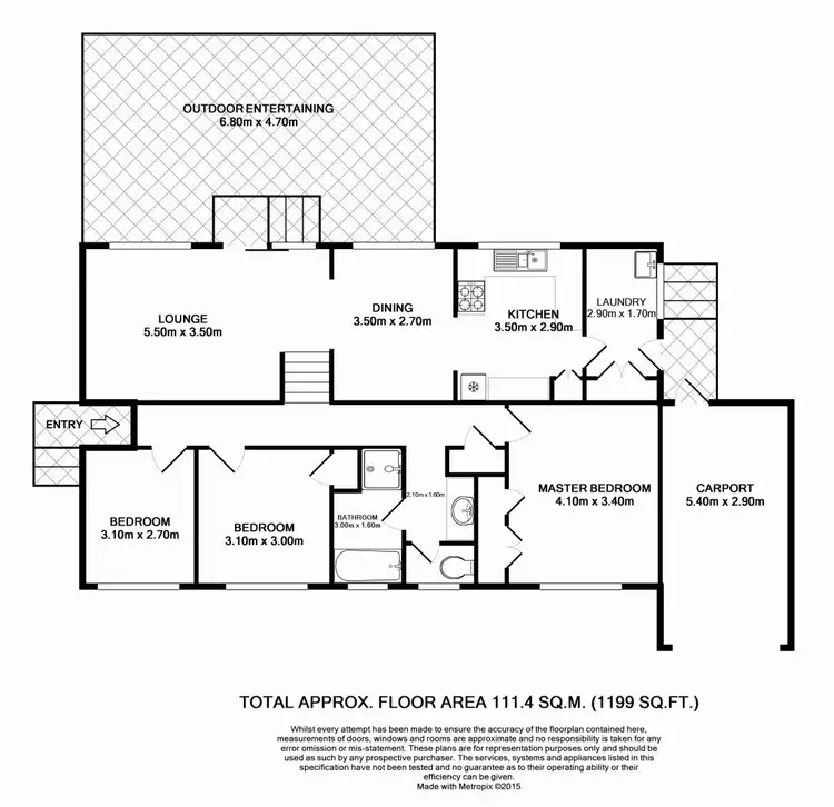 Floorplan of Homely house listing, 3 Emma Parade, Winmalee NSW 2777