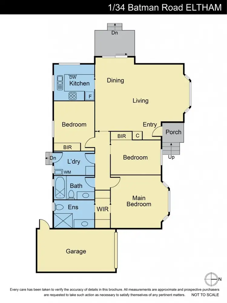 Floorplan of Homely unit listing, 1, 2 & 3/34 Batman Road, Eltham VIC 3095