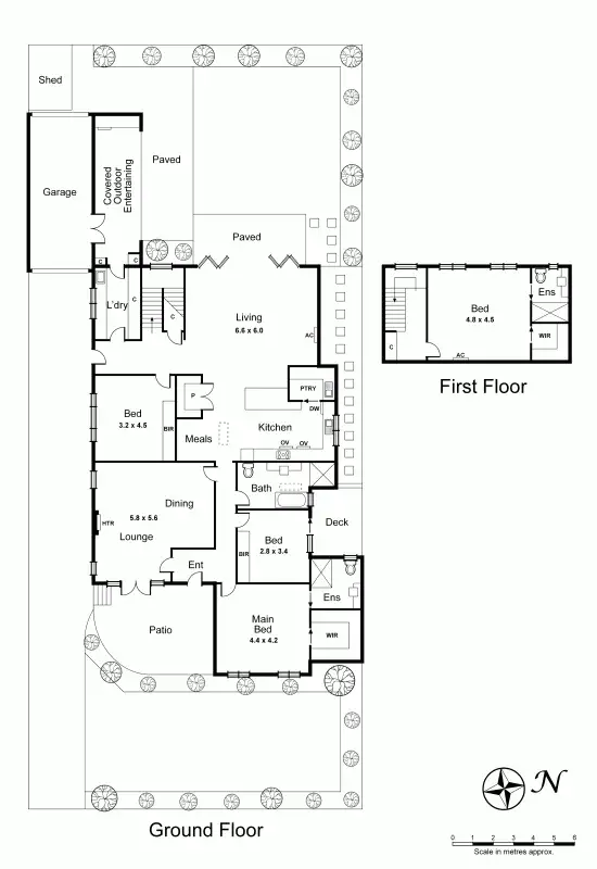 Floorplan of Homely house listing, 11 Rowland Street, Bentleigh East VIC 3165