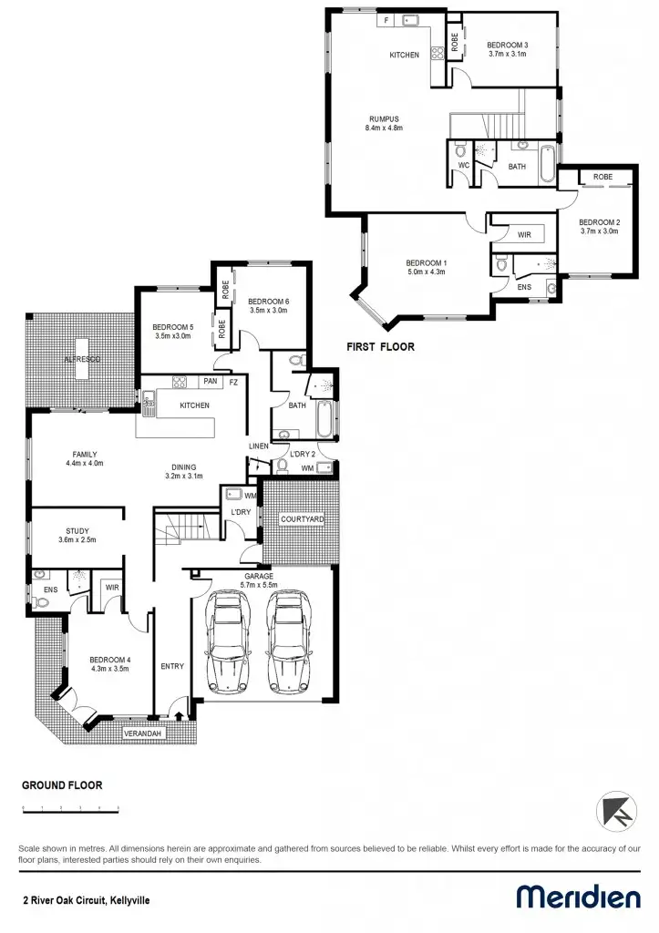Floorplan of Homely house listing, 2 River Oak Circuit, Kellyville NSW 2155