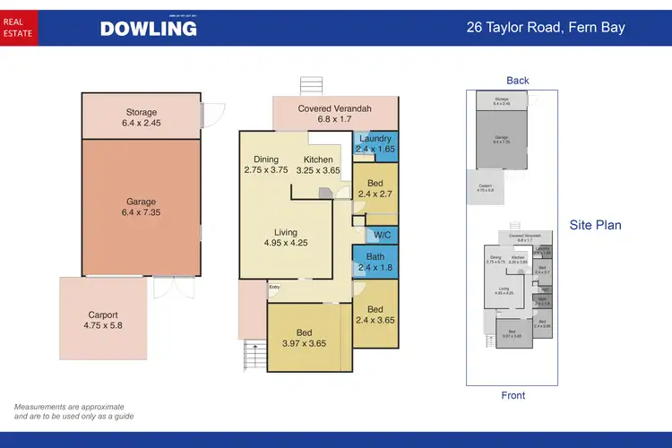 Floorplan of Homely house listing, 26 Taylor Road, Fern Bay NSW 2295