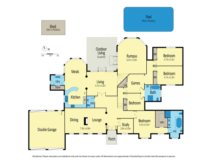 Floorplan of Homely house listing, 8 Drysdale Avenue, Taylors Lakes VIC 3038