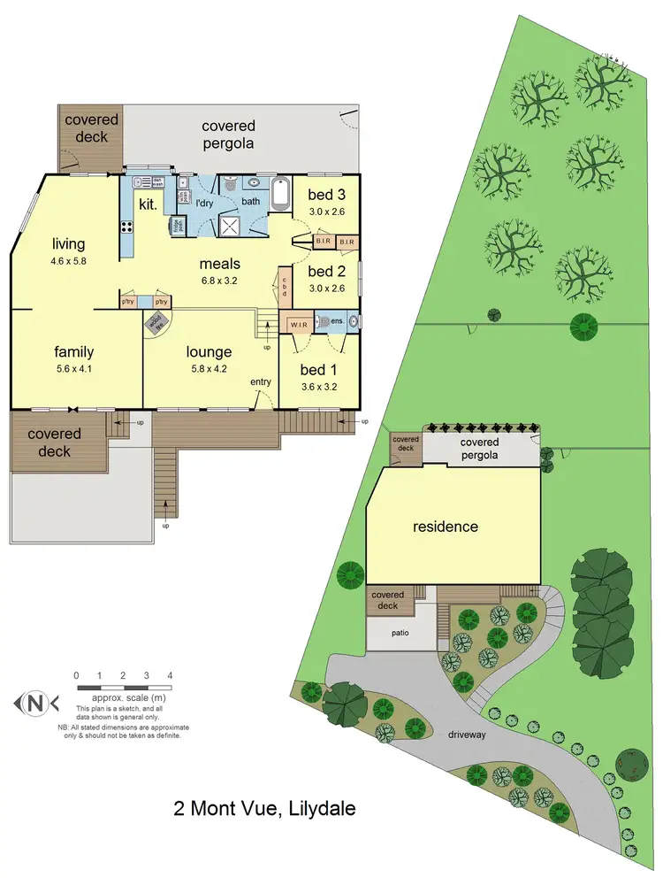 Floorplan of Homely house listing, 2 Mont Vue, Lilydale VIC 3140