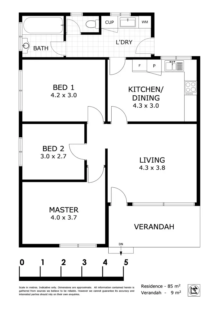 Floorplan of Homely house listing, 31 Dawson Way, Parmelia WA 6167