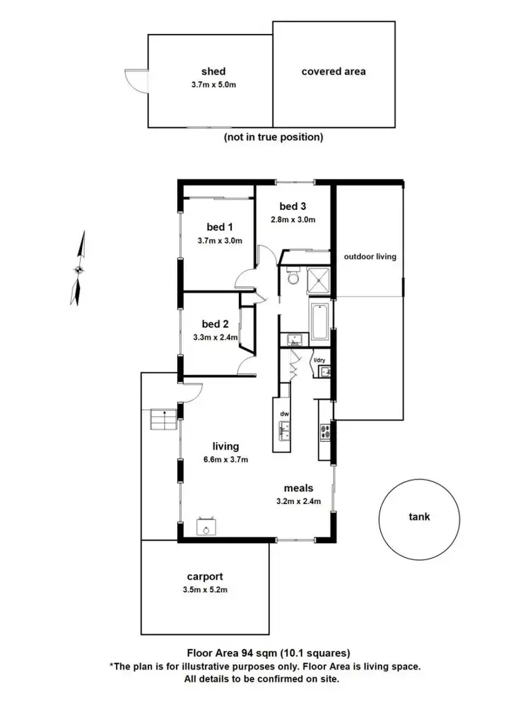 Floorplan of Homely house listing, 5 Boyd Road, Gembrook VIC 3783