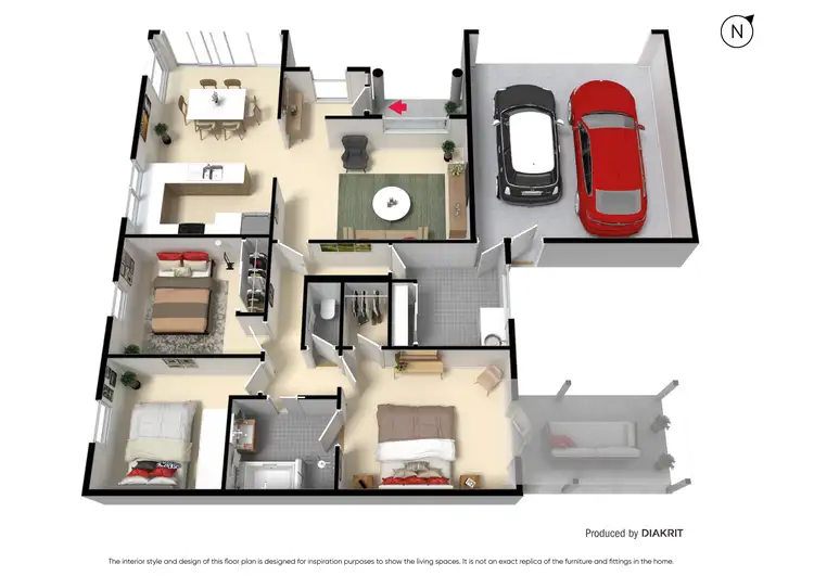 Floorplan of Homely unit listing, 22a Field Avenue, Edithvale VIC 3196