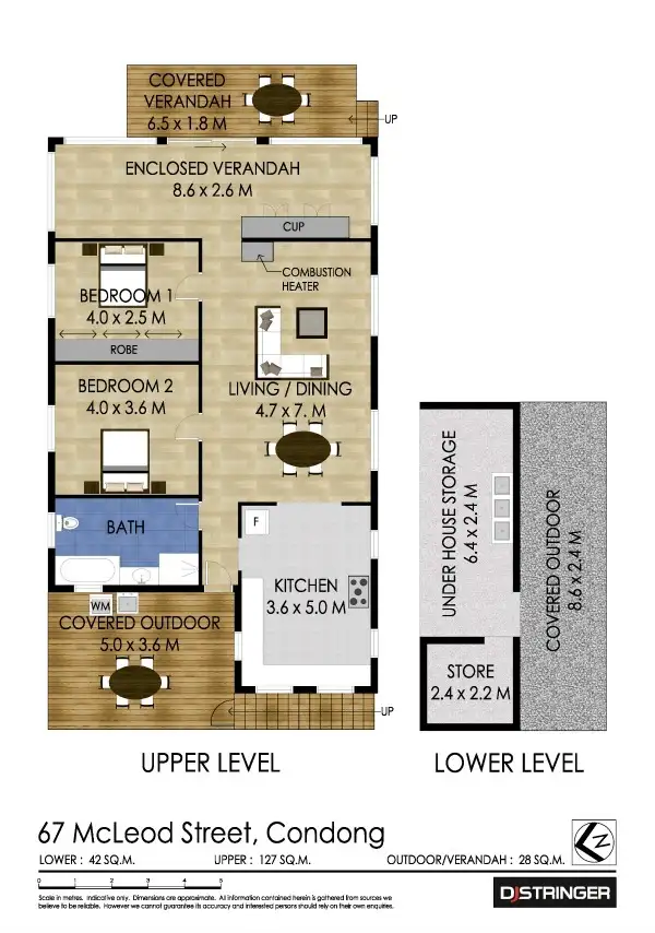Floorplan of Homely house listing, 67 McLeod Street, Condong NSW 2484