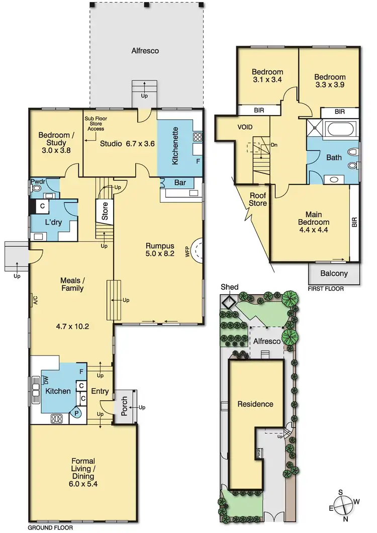 Floorplan of Homely house listing, 149 Munro Street, Coburg VIC 3058