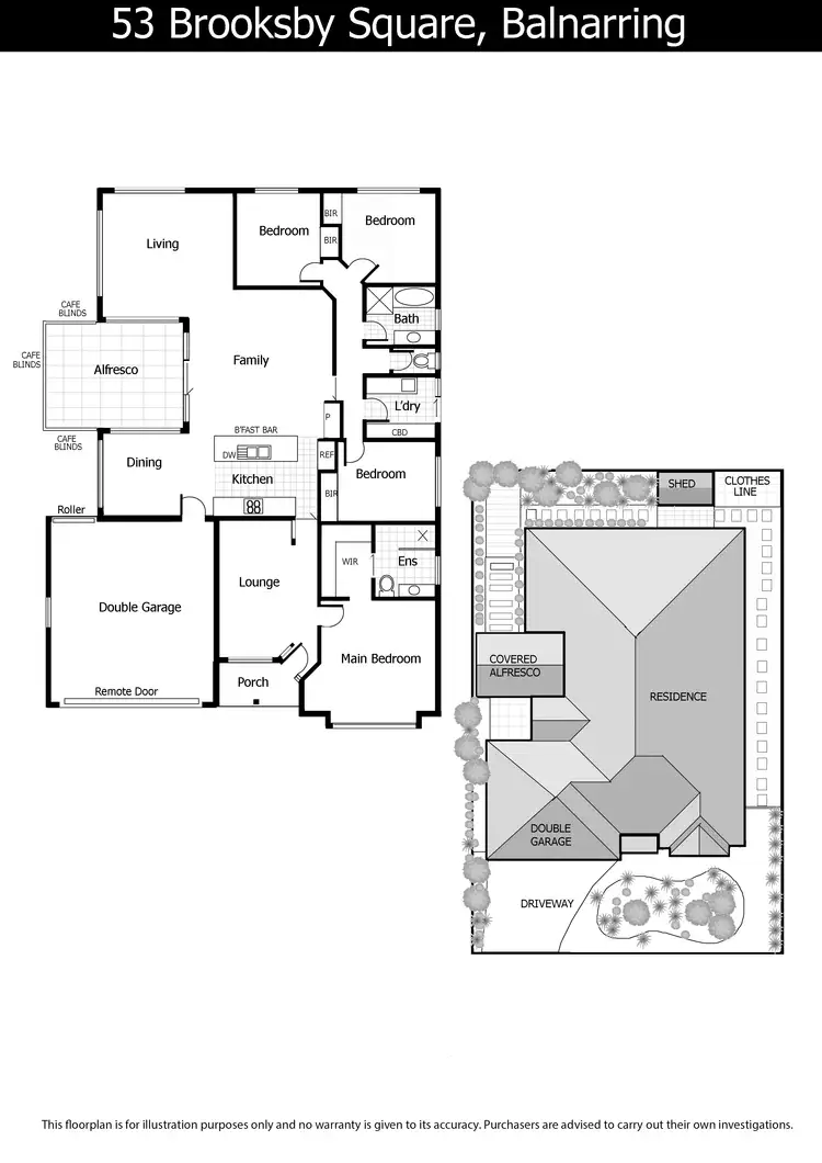 Floorplan of Homely house listing, 53 Brooksby Sq, Balnarring VIC 3926