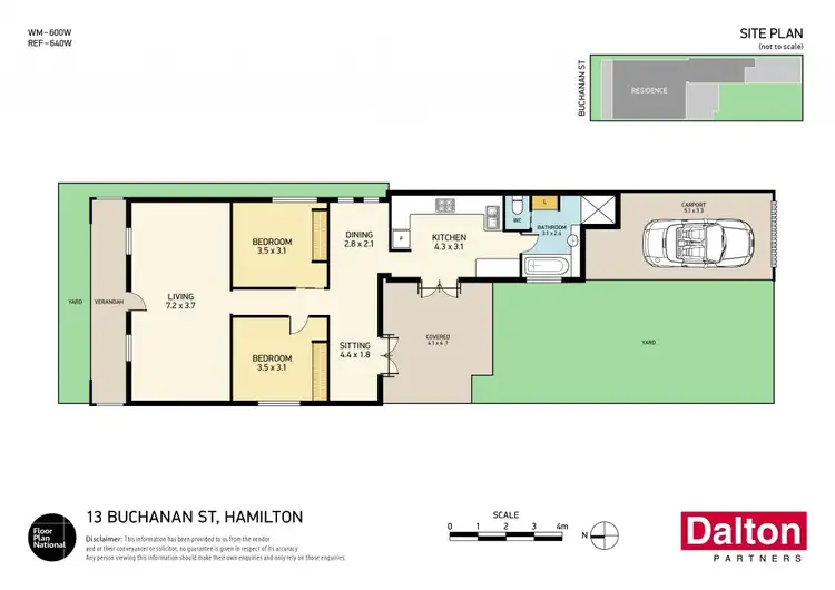 Floorplan of Homely house listing, 13 Buchanan Street, Hamilton NSW 2303