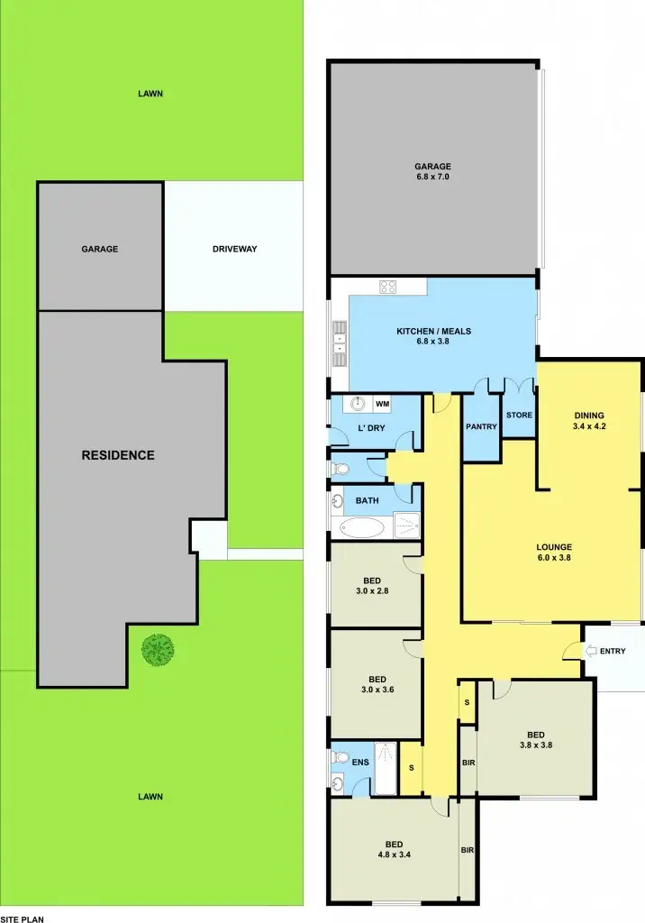 Floorplan of Homely house listing, 9 King Street, Dallas VIC 3047