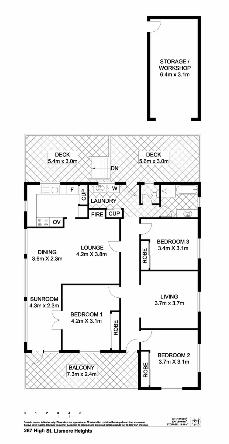 Floorplan of Homely house listing, 267 High Street, Lismore Heights NSW 2480