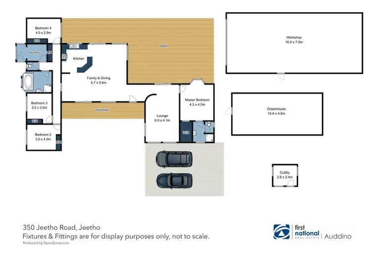 Floorplan of Homely house listing, 350. Jeetho Road, Loch VIC 3945
