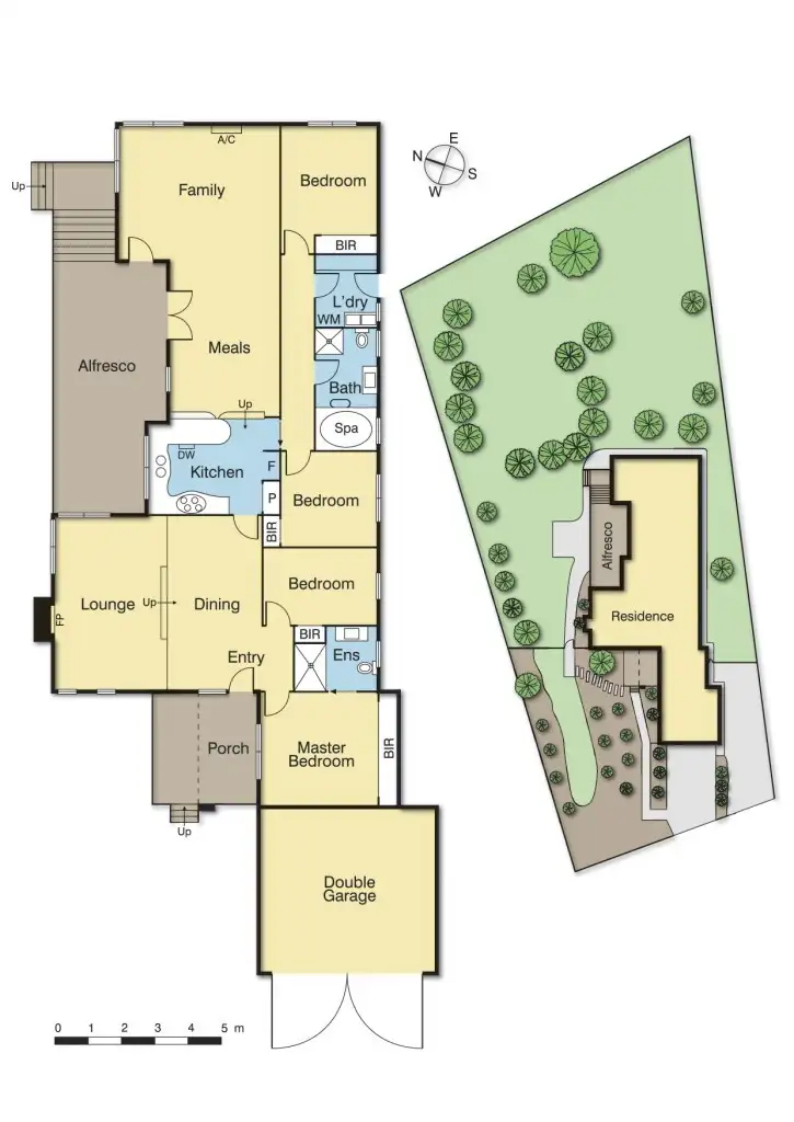 Floorplan of Homely house listing, 18 Ilana View Drive, Diamond Creek VIC 3089