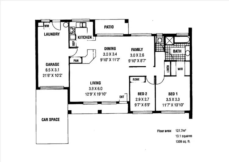 Floorplan of Homely townhouse listing, 114/18 Spano Street, Zillmere QLD 4034