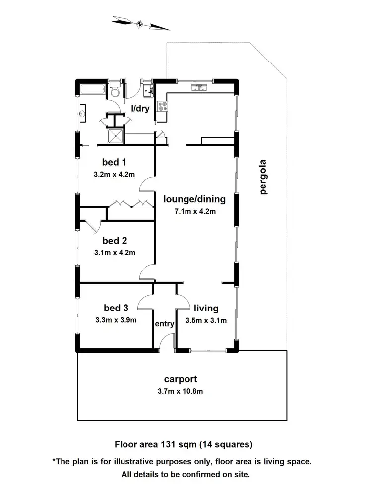 Floorplan of Homely house listing, 16 Agnes Street, Gembrook VIC 3783