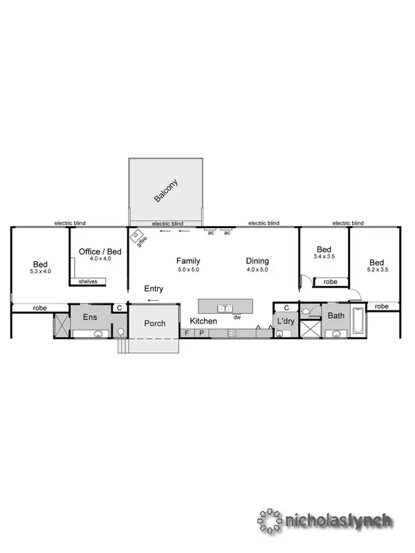 Floorplan of Homely house listing, 25 Garner Street, Dromana VIC 3936