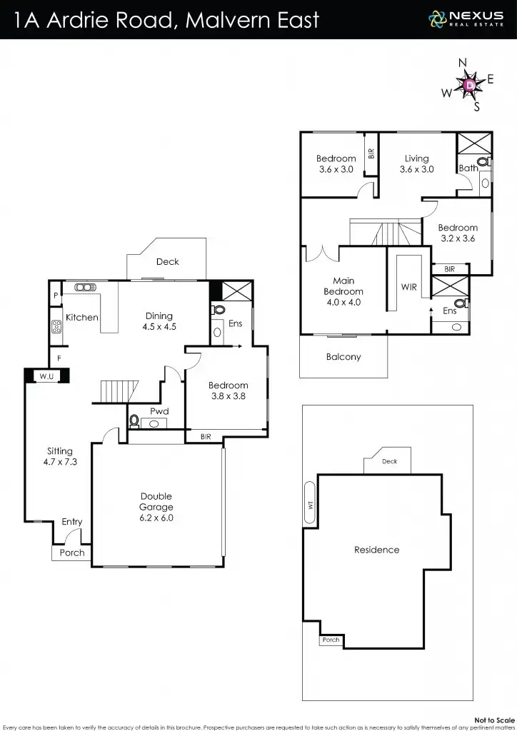Floorplan of Homely house listing, 1A Ardrie Road, Malvern East VIC 3145