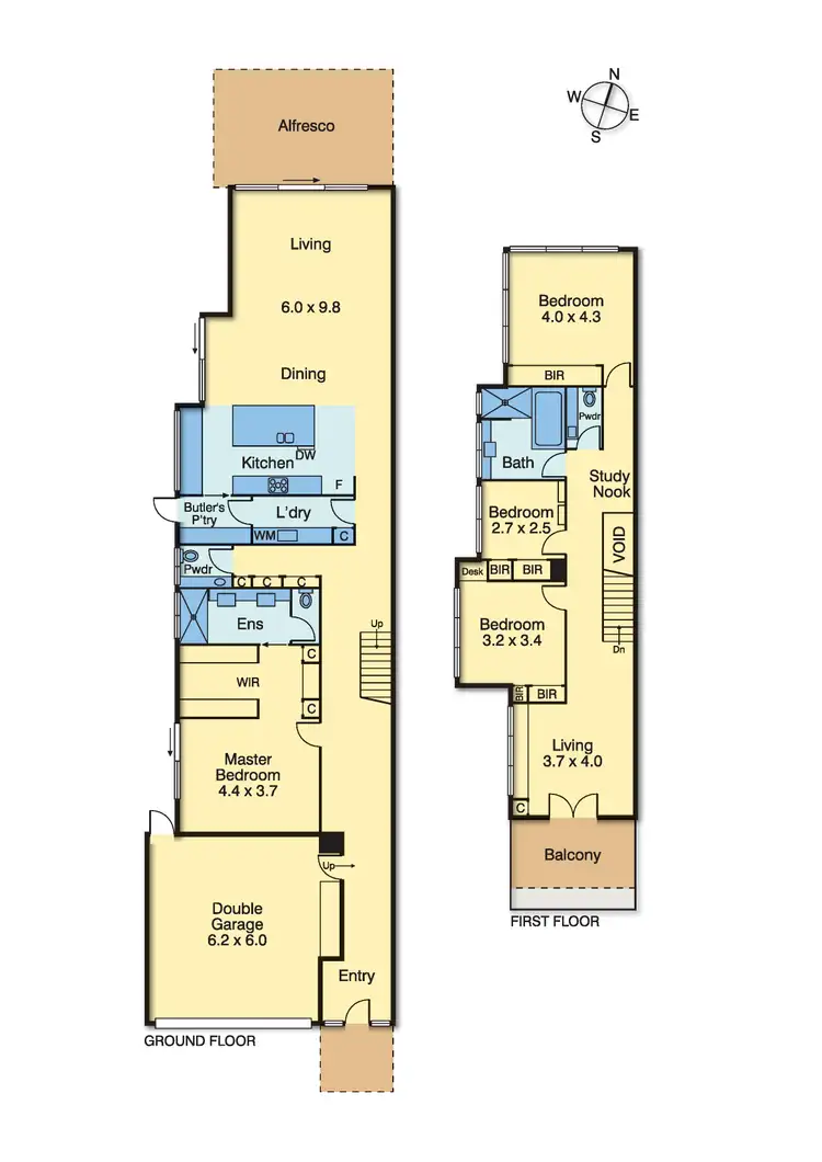 Floorplan of Homely house listing, 10a Morell Street, Mornington VIC 3931