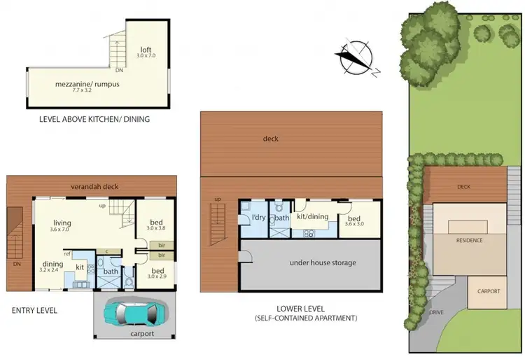 Floorplan of Homely house listing, 32 Pengana Crescent, Mollymook NSW 2539